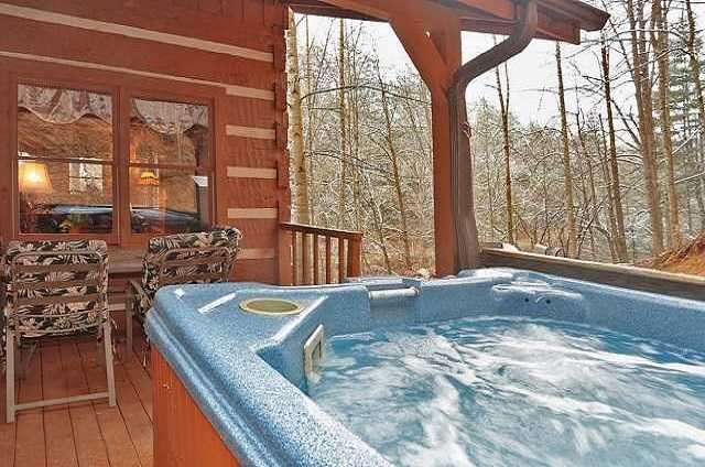 bear lodge hot tub