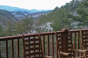 Mountains on the far side of Townsend, Tn