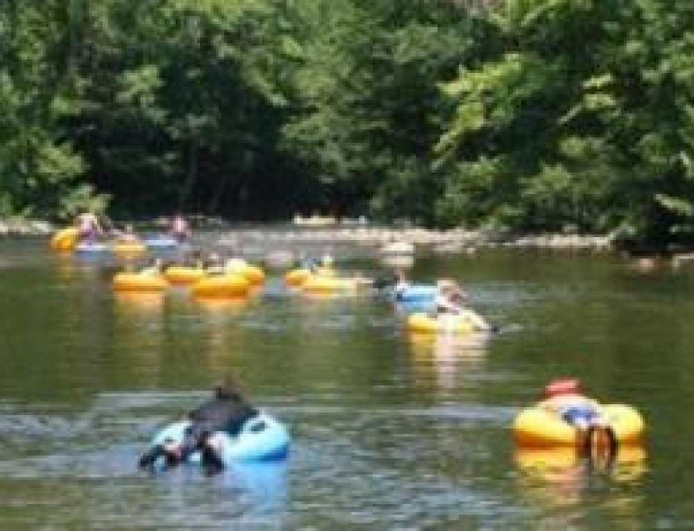 Cowboy Tubing / Tube Rentals Smoky Mountain Golden Cabins